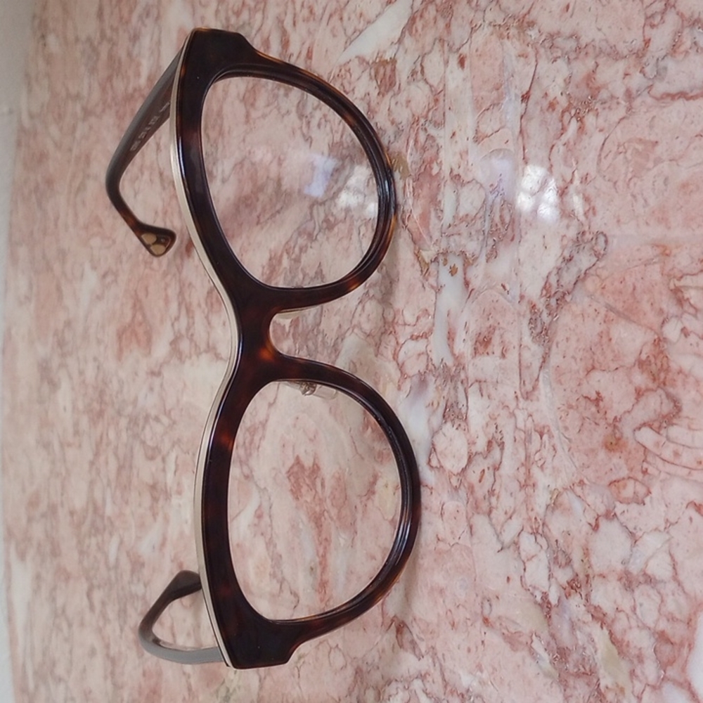 Alice+Olivia Tortoise Eye Glasses